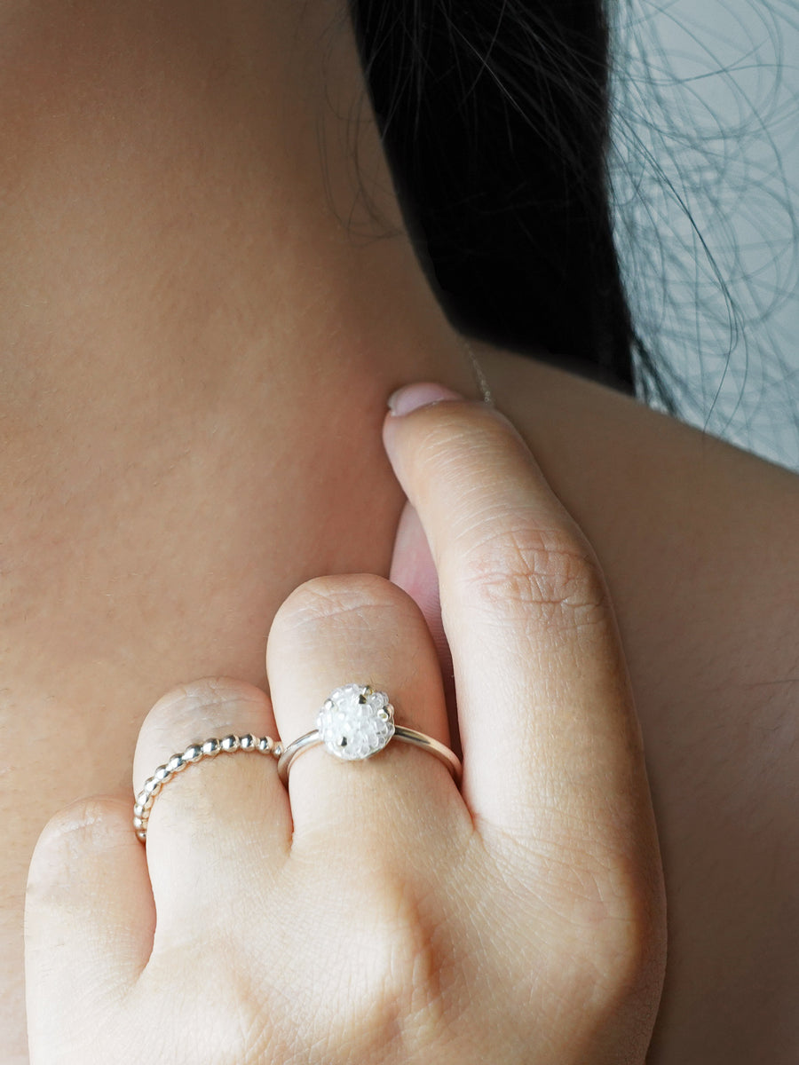 Star Dust Pixie Stacking Rings Model 3