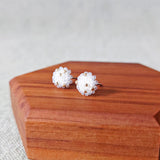 Star Dust Pixie Stud Earrings Display Side