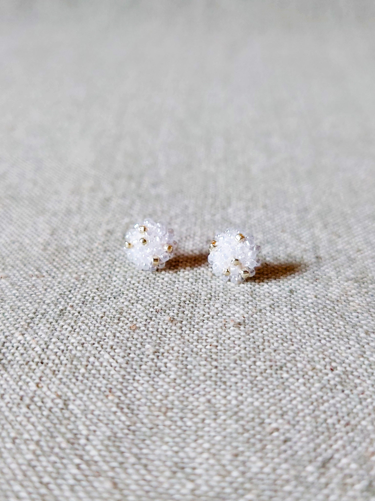 Star Dust Pixie Stud Earrings Front 1