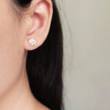 Star Dust Pixie Stud Earrings Model