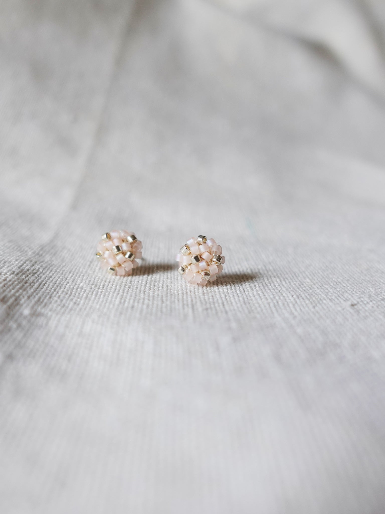 Star Dust Pixie Stud Earrings Shimmer Pink
